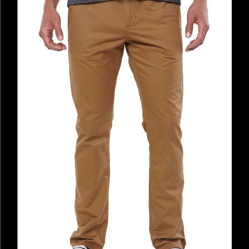 Men's Tan Chino Pants
